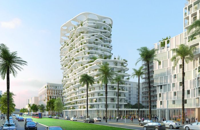 Résidence Hana Joia, eco-conscious new-build programme in Nice Méridia, designed by Sou Fujimoto